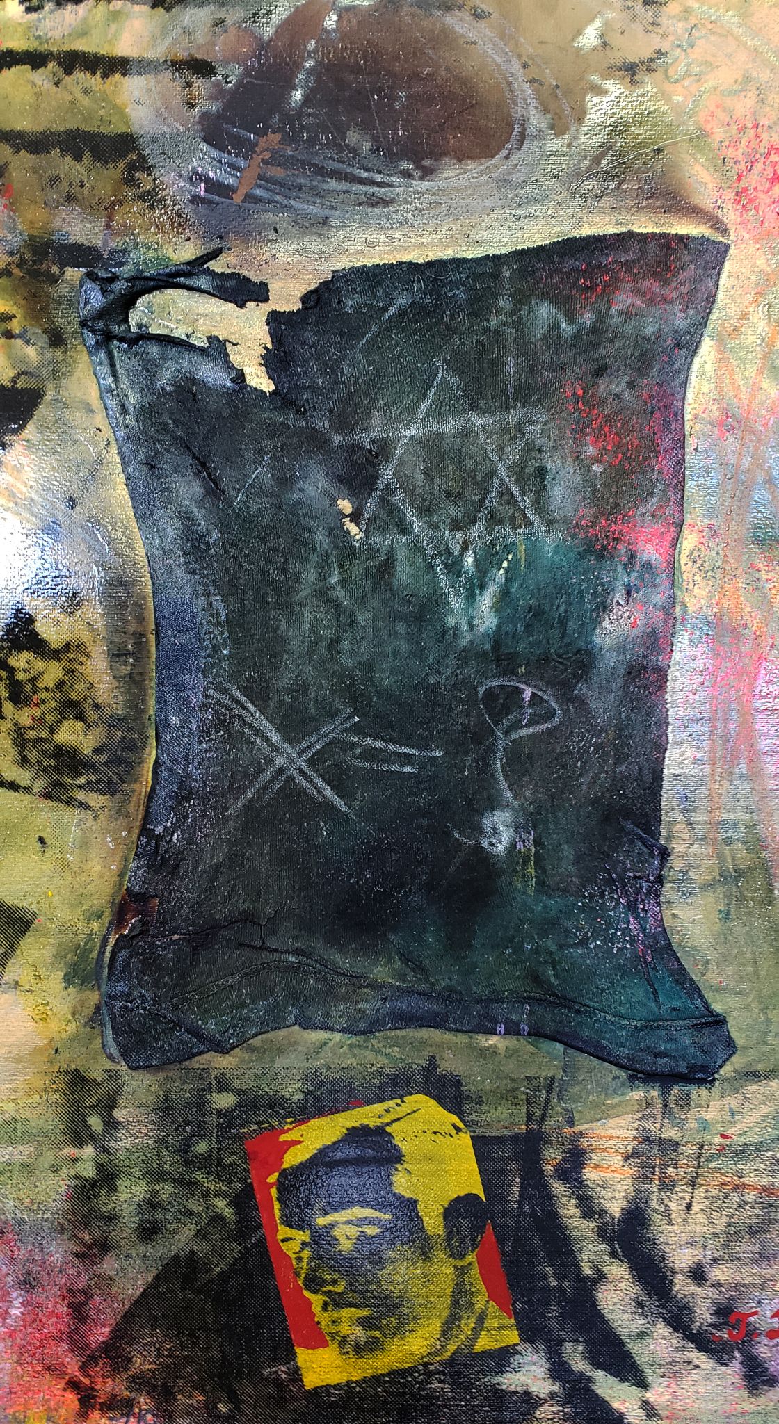 Wallenberg Close up  Hand Printed silk screen 1980 